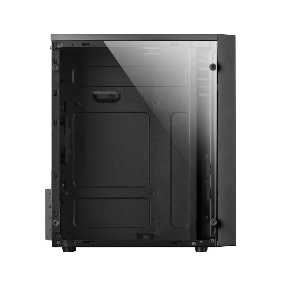 MICRO-ATX MARSGAMING MCM BOX , COMPACT, WINDOW, 16 MODES A-RGB, 1X 8CM FAN, BLACK - MCM (MCM)