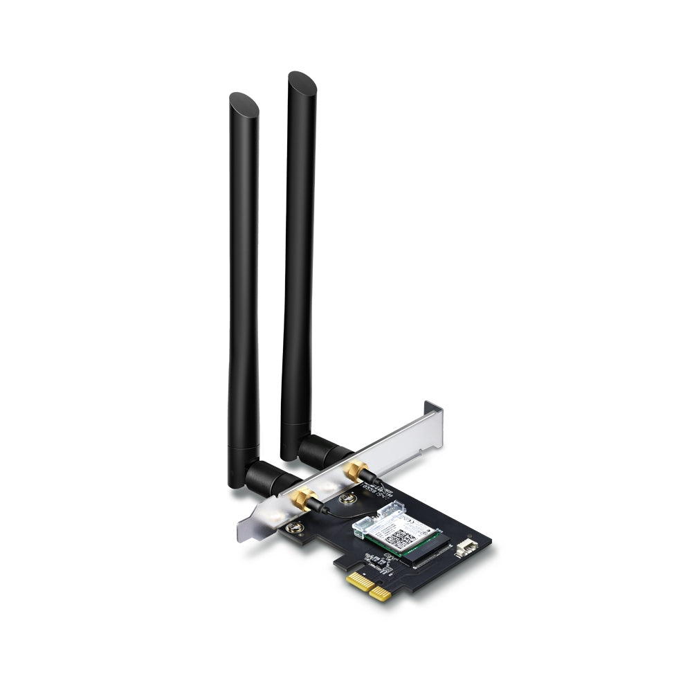 TP-LINK AC1200 Wi-Fi Bluetooth 4.2 PCI Express 867Mbps+300Mbps Adapter - Archer T5E