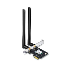 Adaptador TP-LINK AC1200 Wi-Fi Bluetooth 4.2 PCI Express 867Mbps+300Mbps - Archer T5E