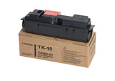 Kyocera TK 18 - Black - original - toner kit - for Kyocera FS-1018, FS-1118, FS-1118F MFP/KL3, FS-1118FDP MFP/KL3, FS-1020