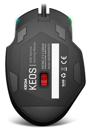 Mouse NOX Krom Keos RGB 6400DPI