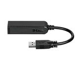 D-LINK HUB USB 3.0 TO 1x10/100/1000 ETHERNET ADAPTER