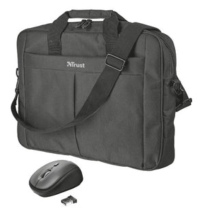 Funda + Ratón Inalámbrico TRUST Primo Bag para Notebooks de 16" - 21685