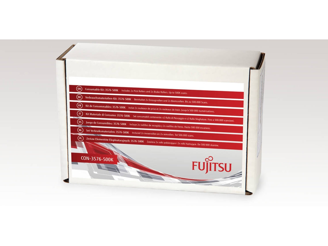 Kit de consumibles Fujitsu: 3576-500K - Kit de consumibles para proyector - para fi-6670, 6670A, 6750S, 6770, 6770A