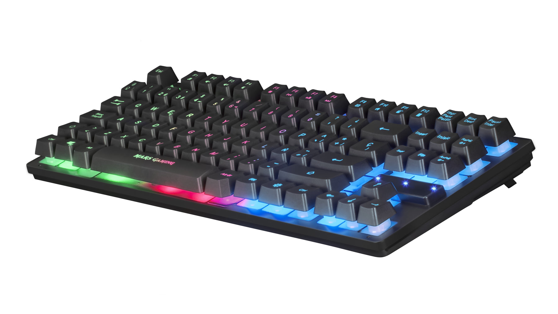 MARSGAMING MCPTKL Combo Keyboard RGB FULL MECHANICAL + Mouse 3,200DP - MCPTKLPT