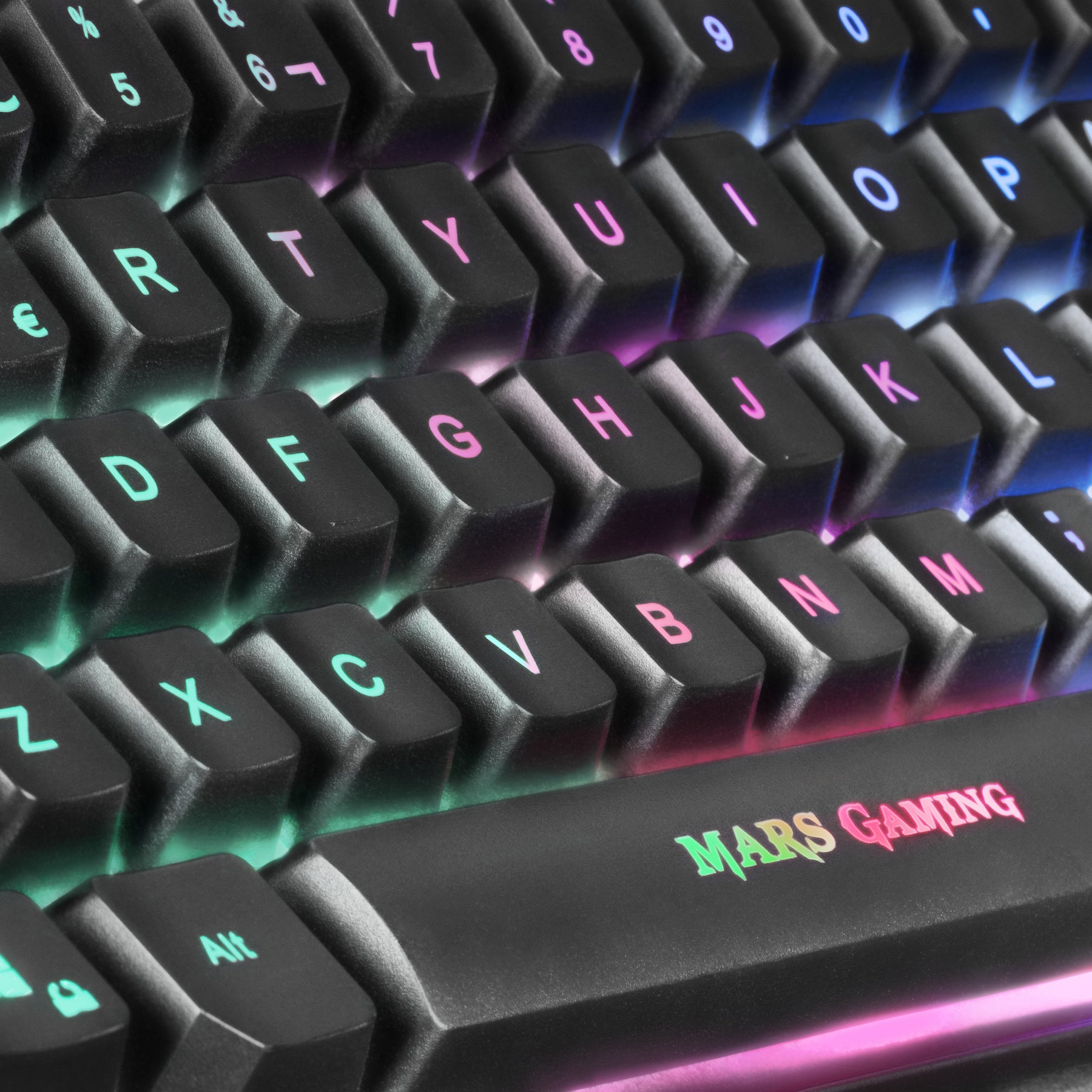 MARSGAMING MCPTKL Combo Teclado RGB FULL MECANICO + Mouse 3.200DP - MCPTKLPT