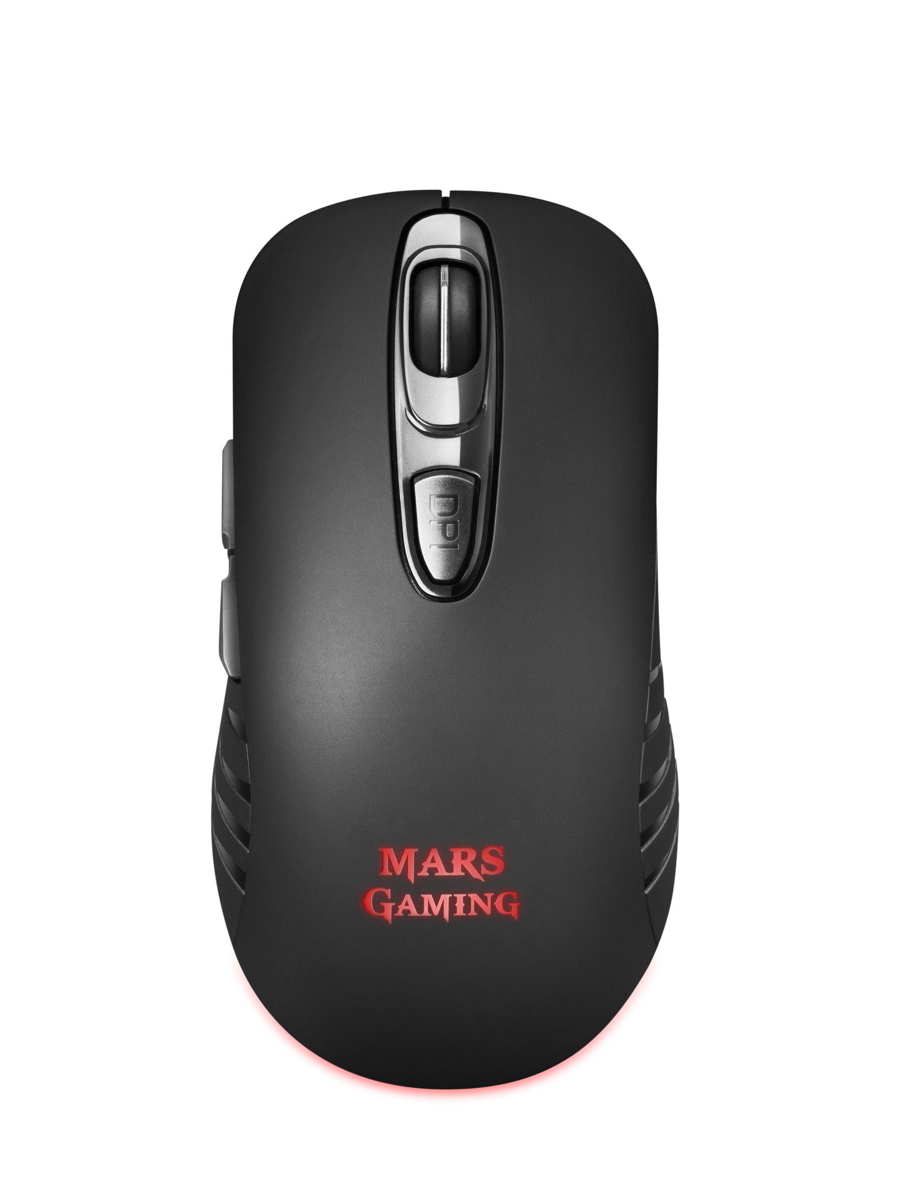 Rato MARS GAMING Wireless 3.200DPI, Botões Mecanicos, RGB Flow/Antisliding  - MMW2