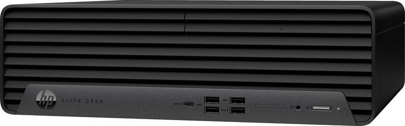 HP Elite 800 G9 - SFF - Core i5 12500 / 3 GHz - vPro - RAM 8 GB - SSD 256 GB - NVMe, TLC - DVD Burner - UHD Graphics 770 - GigE, Bluetooth 5.2, 802.11ax (Wi-Fi 6E) - WLAN : Bluetooth 5.2, 802.11a/b/g/n/ac/ax (Wi-Fi 6E) - Win 10 Pro (includes W License