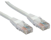 C2G Cat5e Booted Shielded (STP) Network Patch Cable - Patch cable - RJ-45 (M) to RJ-45 (M) - 3 m - PTB - CAT 5e - molded - white