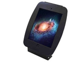 Compulocks Space 45° iPad Mini Wall Mount / Counter Top Kiosk Black - Cobertura - Antirroubo - para tablet - alumínio - preto - montável em parede, apoio de secretária - para Apple iPad mini (1.ª geração), iPad mini 2 (2.ª geração), 3 (3ª geração), 4