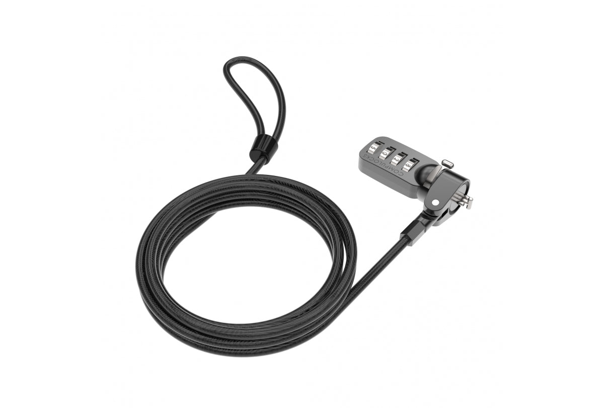 Compulocks Universal Security Combination Cable Laptop Lock - Security Cable Lock - for P/N: MBALDG03