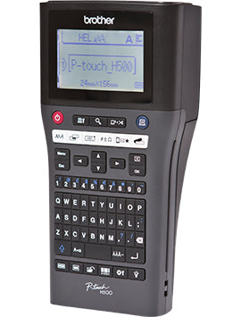 Brother P-Touch PT-H500 - Label Maker - B/W - thermal transfer - Roll (2.4 cm) - 180 dpi - up to 30 mm/sec - USB - cutter - 7-line printing