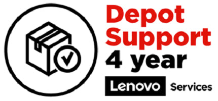 Lenovo Depot/Customer Carry-In Upgrade - Contrato extendido de serviço - peças e mão de obra - 4 anos - entrega - para ThinkCentre Edge 62, 63, 71, 72, 73, 91, 92, 93, ThinkCentre M72, M73, M83, M92, M93