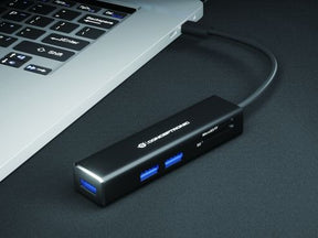 Hub CONCEPTRONIC 5-in-1 3xUSB-A 3.0, 1xSD, 1xMicroSD DONN08B