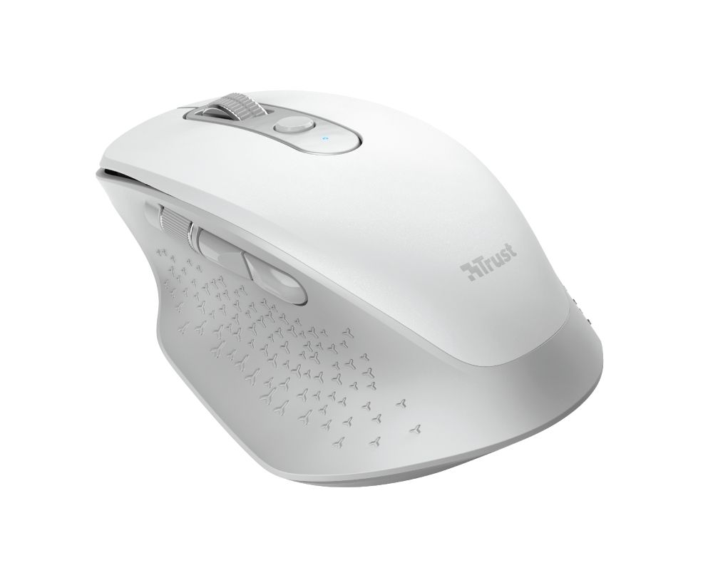 TRUST OZAA RECHARGEABLE Mouse White - 24035