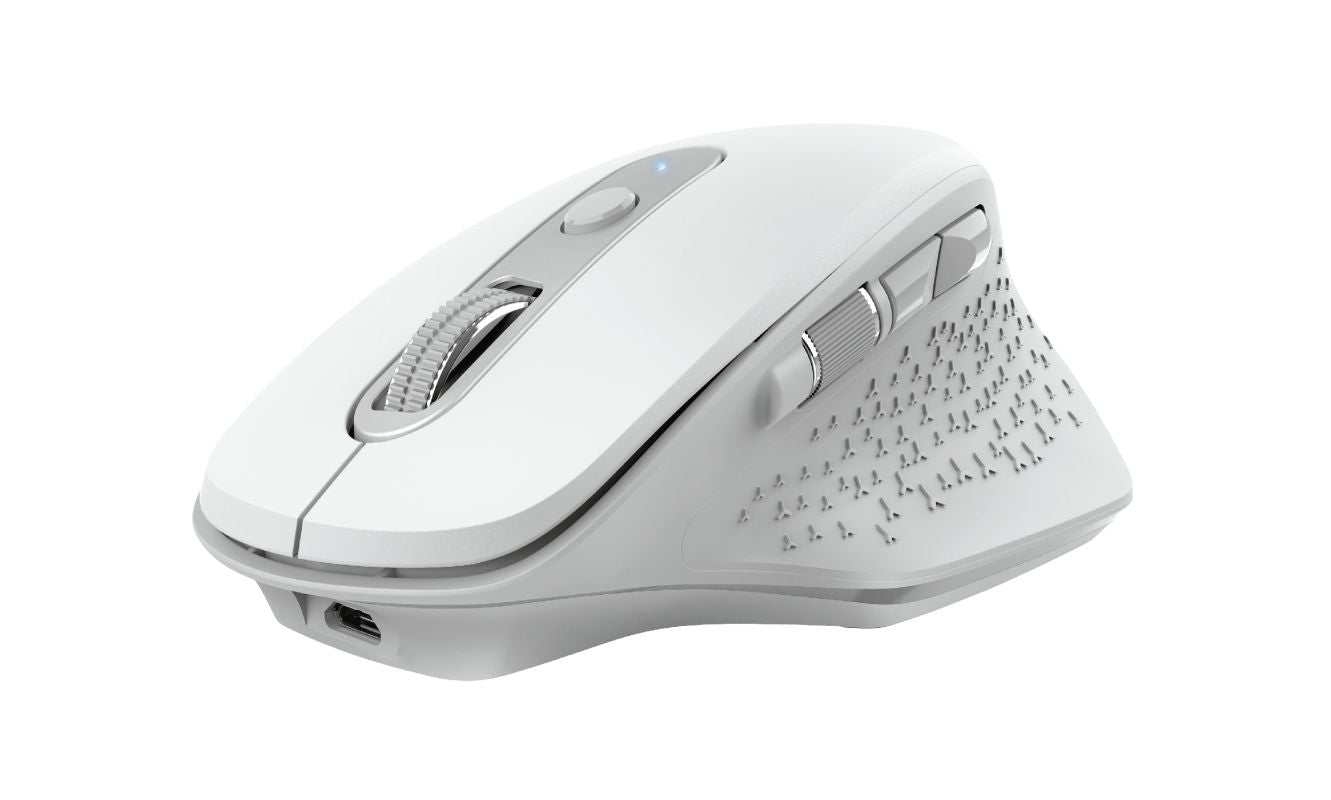 TRUST OZAA RECHARGEABLE Mouse White - 24035