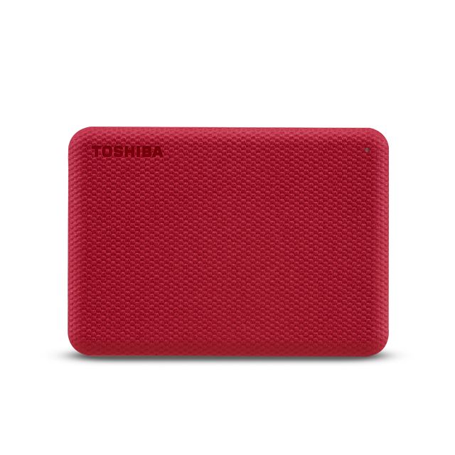 Disco Externo Toshiba 2.5\" 4TB CANVIO ADVANCE Red