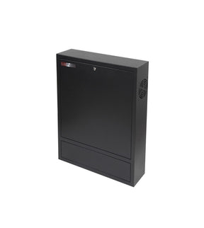 Rack de pared vertical WP RACK 19\" RWN Serie 2U AnxPrxAl: 600x150x750 mm, Negro RAL 9005