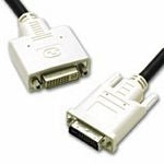 C2G - Cable de extensión DVI - Enlace dual - DVI-I (M) a DVI-I (F) - 2 m