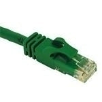 Cable de conexión de red C2G Cat6 con arranque sin blindaje (UTP) - Cable de conexión - RJ-45 (M) a RJ-45 (M) - 7 m - PTNB - CAT 6 - moldeado, sin nudos, trenzado - verde