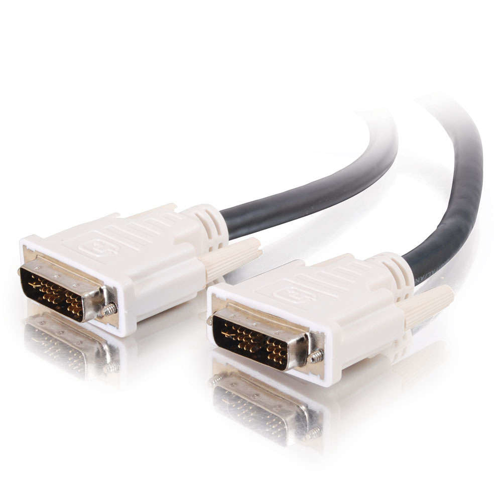 C2G - Cabo DVI - link simples - DVI-I (M) para DVI-I (M) - 2 m