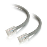 C2G Cat5e Non-Booted Unshielded (UTP) Network Patch Cable - Cabo patch - RJ-45 (M) para RJ-45 (M) - 1.5 m - PTNB - CAT 5e - entrançado, uniboot - cinza