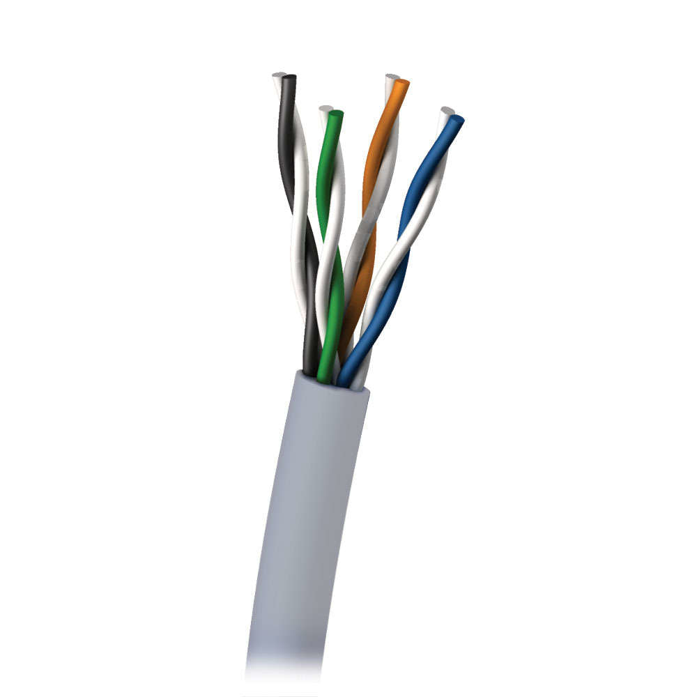 C2G - Cable de volumen - 305 m - PTNB - liso - gris