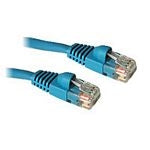 C2G Cat5e Booted Unshielded (UTP) Network Patch Cable - Cabo patch - RJ-45 (M) para RJ-45 (M) - 7 m - PTNB - CAT 5e - moldado, sem nós, entrançado - azul