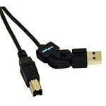 C2G FlexUSB - USB Cable - USB Type B (M) to USB (M) - USB 2.0