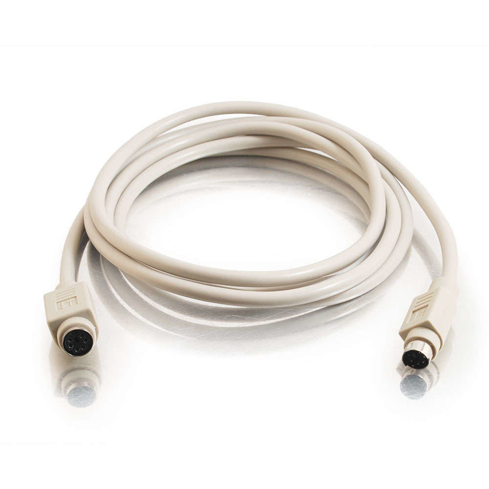 C2G - Keyboard Extension Cable - PS/2 (F) to PS/2 (M) - 3m - molded