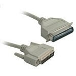 C2G - Printer Cable - DB-25 (M) to 36 PIN Centronics (M) - 3 m - molded, thumbscrews