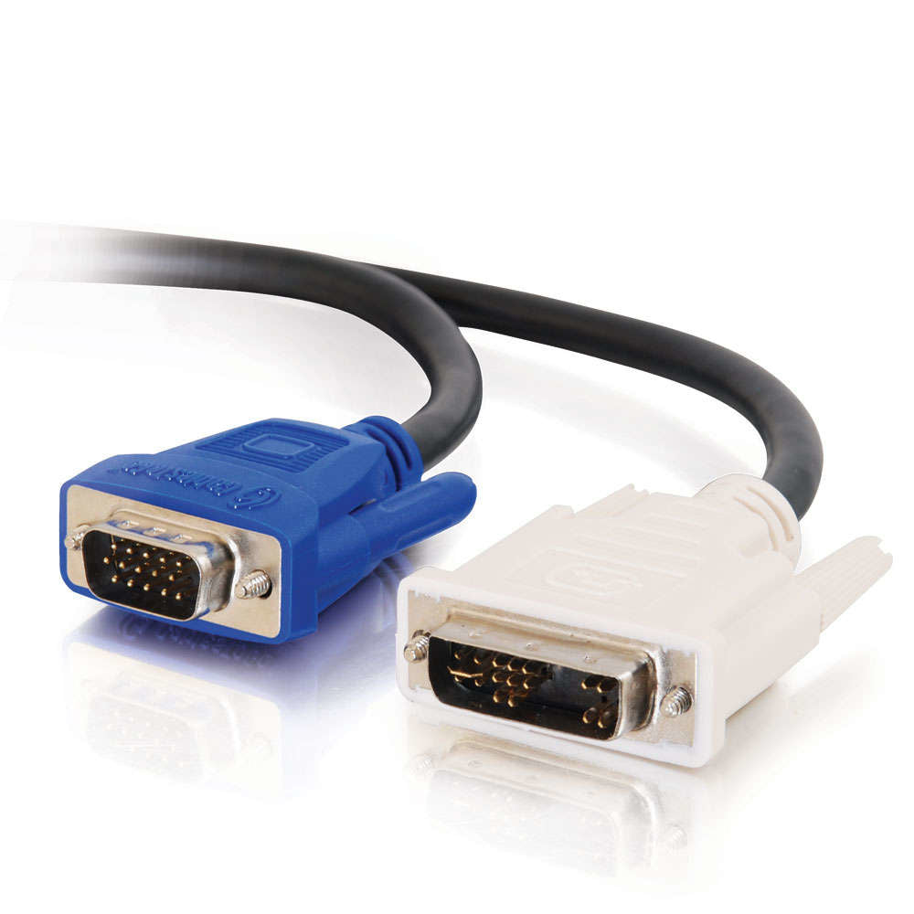 C2G - Cable VGA - DVI-A (M) a HD-15 (VGA) (M) - 2 m