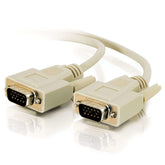 C2G Economy - Cable VGA - HD-15 (VGA) (M) a HD-15 (VGA) (M) - 5 m - moldeado, tornillos de mariposa