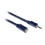 C2G Velocity - Audio Extension Cable - Male Stereo Mini Port to Female Stereo Mini Port - 3m - Shielded