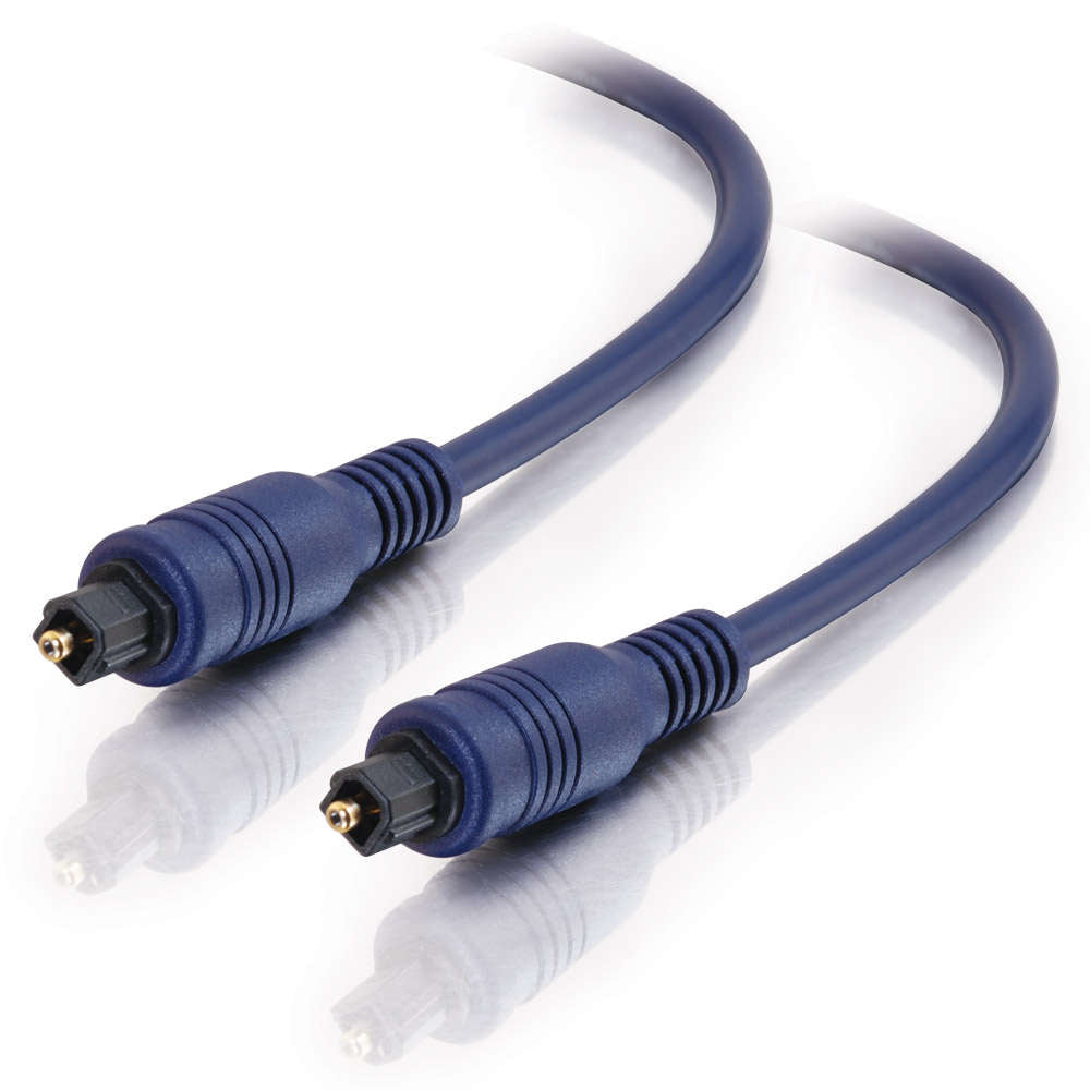 C2G Velocity - Digital audio cable (optical) - TOSLINK male to TOSLINK male - 3m - fiber optic