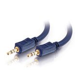 C2G Velocity - Audio Cable - Male Stereo Mini Port to Male Stereo Mini Port - 5m - Shielded