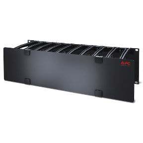 APC Cable Management - Covered Rack Cable Management Panel - Black - 3U - for P/N: SMTL1000RMI2UC, SMX1000C, SMX1500RM2UC, SMX1500RM2UCNC, SMX750C, SMX750CNC