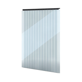 APC - End of Aisle Shelf Cooling System Containment Kit - Translucent - 42U - for P/N: ACDA901, ACOA500, ACOA501