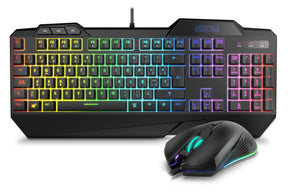 NOX Keyboard Krom Krusher SEMI-MECHANICAL RGB COMBO