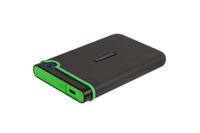 External Hard Drive 2.5 2TB TRANSCEND Storejet 25M3C USB Type-C w/ShockProtect/Autom.