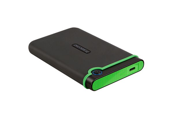 Disco duro externo 2.5 2TB TRANSCEND Storejet 25M3C USB Tipo-C con ShockProtect/Autom.