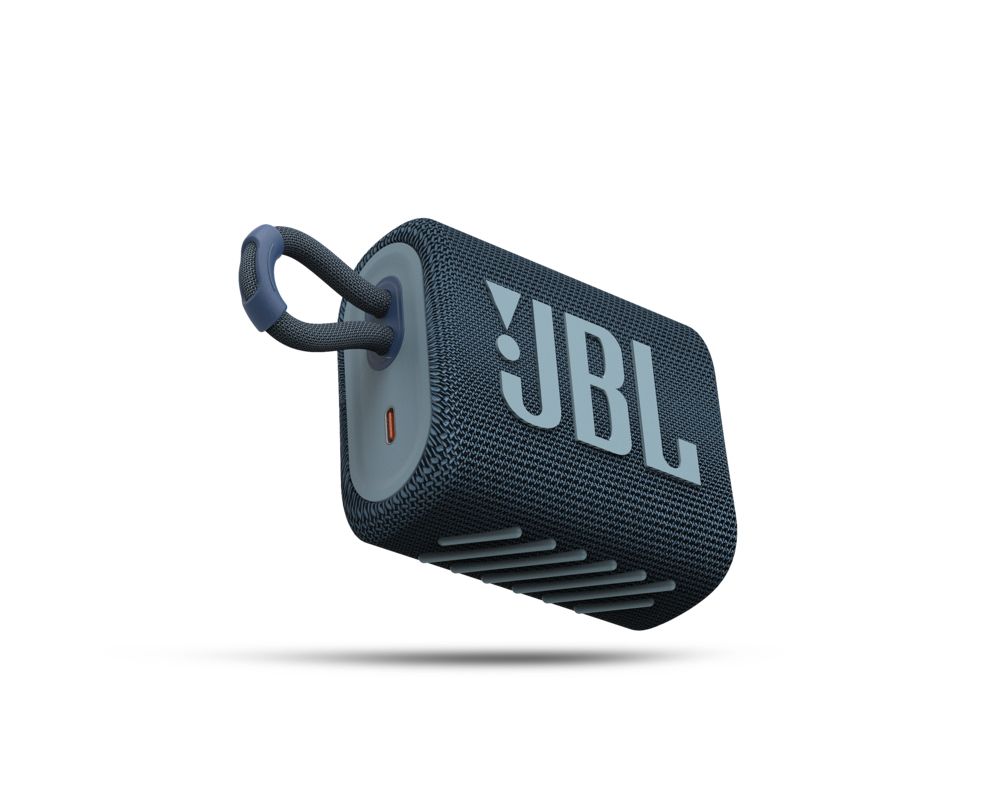 Altavoz portátil JBL GO 3 BT IPX7 ,USB-C Azul