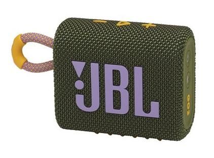 Portable Speaker JBL GO 3 BT IPX7 ,USB-C Green/Pink