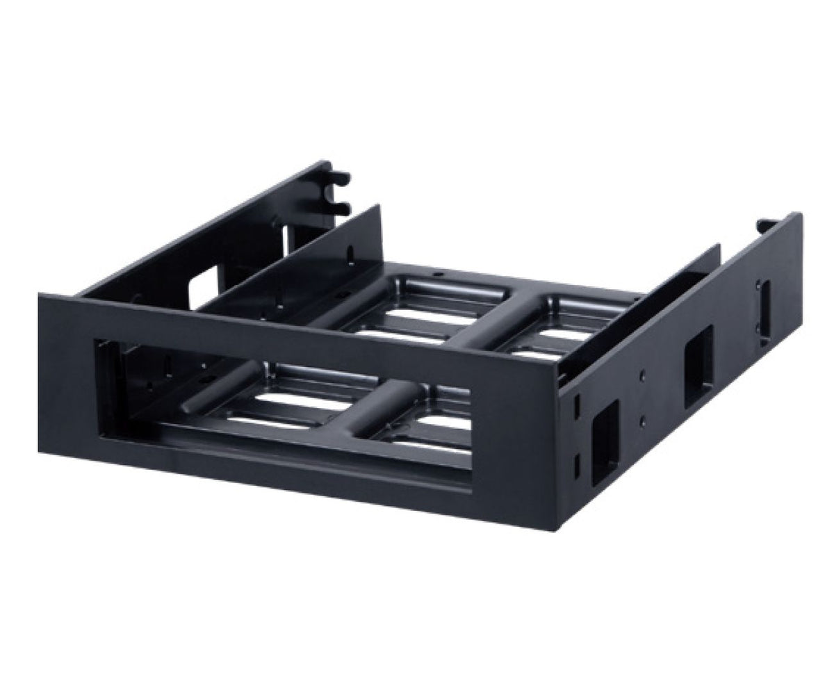 CoolBox Internal Bay Adapter from 5.25 to 3.5 Black