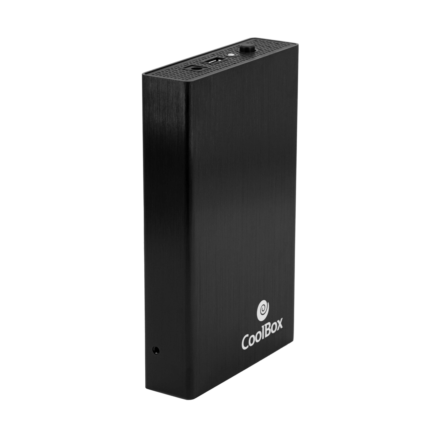 Caja para disco externo 3.5 CoolBox SCA-3533 USB3.0 Aluminio Negro