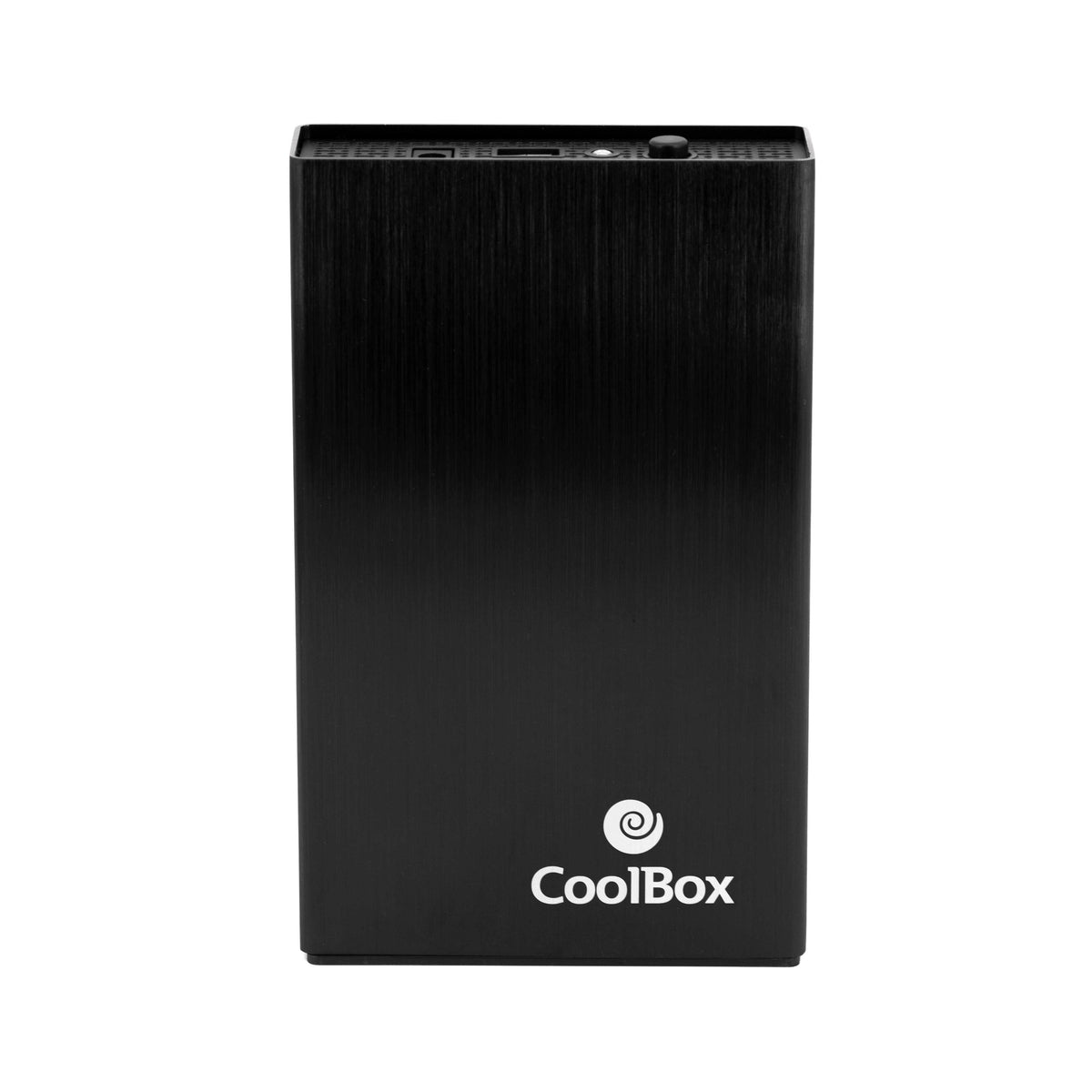 Caja para disco externo 3.5 CoolBox SCA-3533 USB3.0 Aluminio Negro