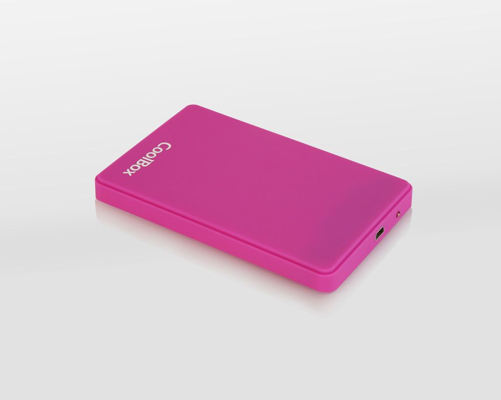 Caja para disco externo 2.5 CoolBox SCG2543 Violeta USB3.0