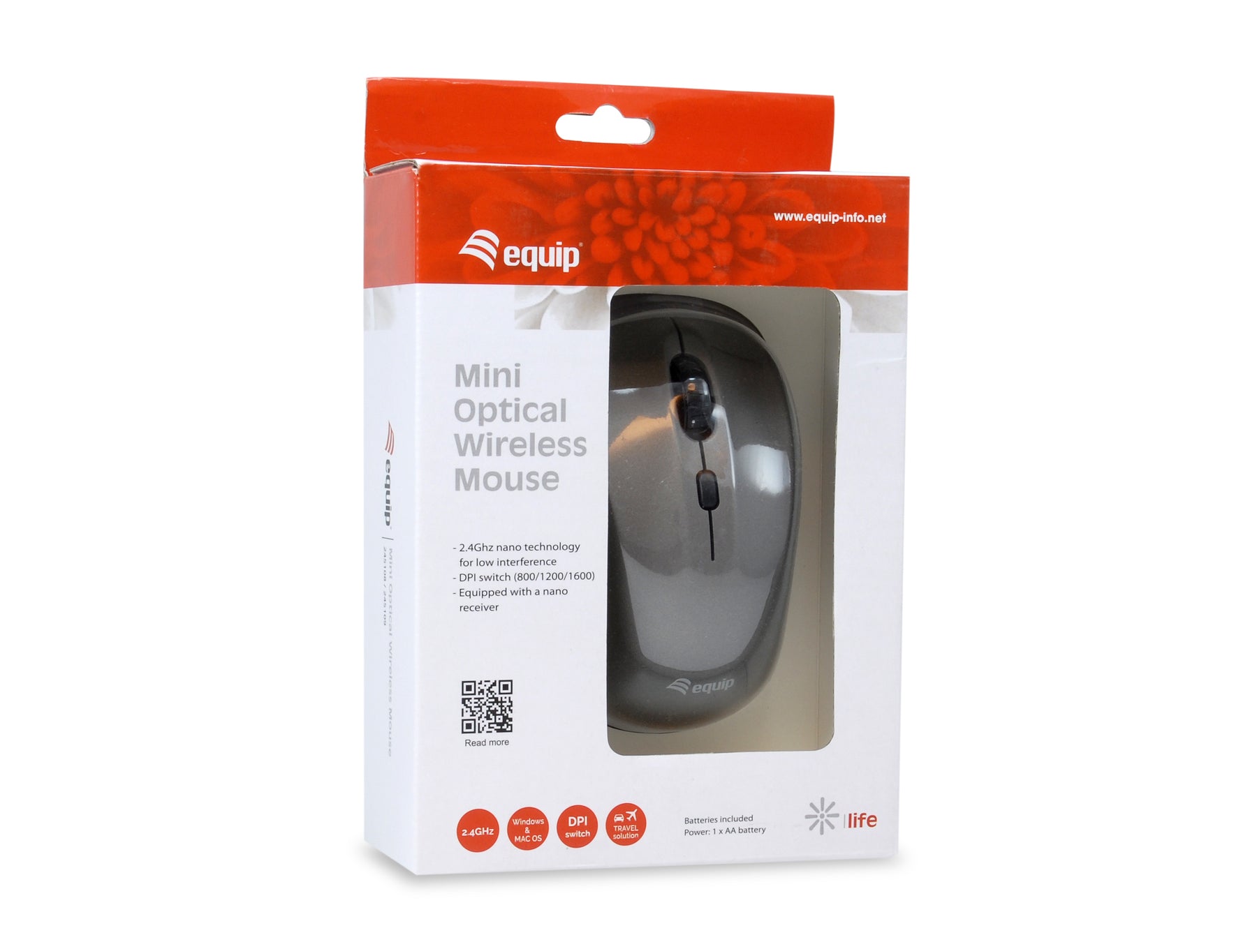 EQUIP Life Óticol Wireless Mouse - 245109