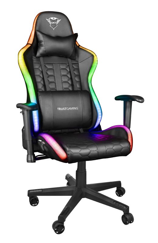 Cadeira TRUST GXT716 RIZZA RGB LED