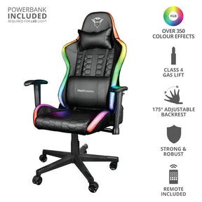 Silla TRUST GXT716 RIZZA LED RGB